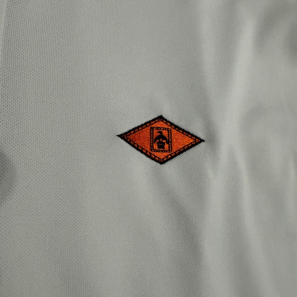 Men's Dunning White Golf Shirt XL - Indian Creek Logo